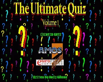 Ultimate Quiz, The